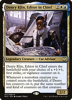Denry Klin, Editor in Chief (NCC-071) - rare