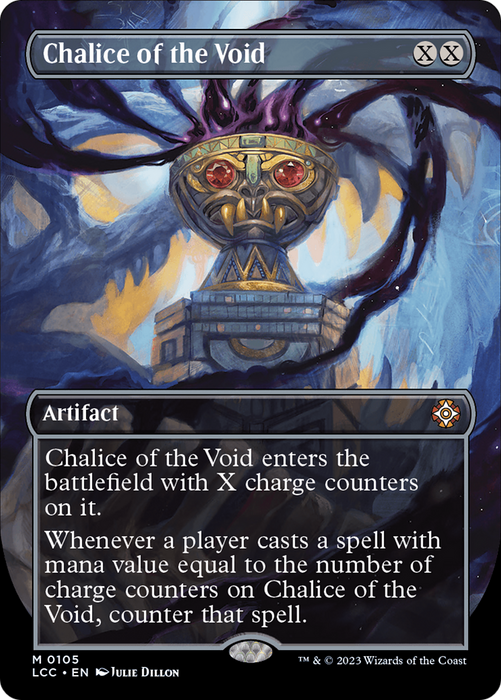 Chalice of the Void (LCC-105) - mythic (Borderless) - Foil