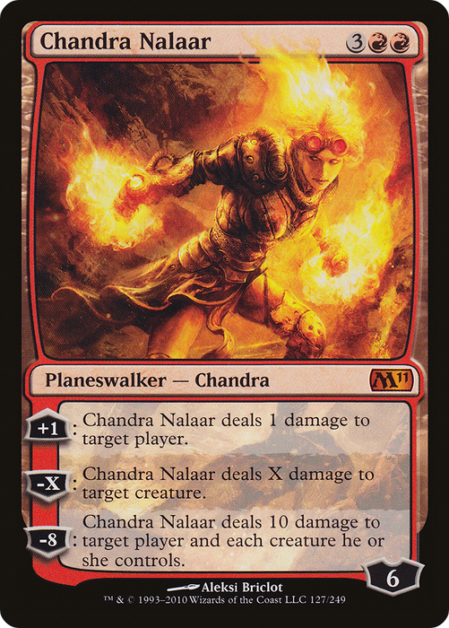 Chandra Nalaar (M11-127) - mythic