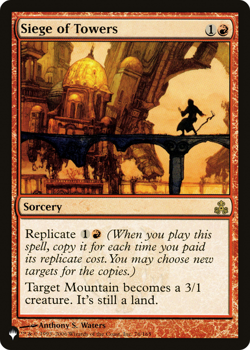 Siege of Towers (LIST-GPT-76) - rare