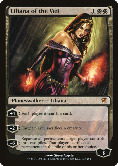 Liliana of the Veil (ISD-105) - mythic