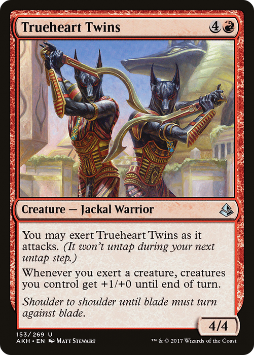 Trueheart Twins (AKH-153) - uncommon