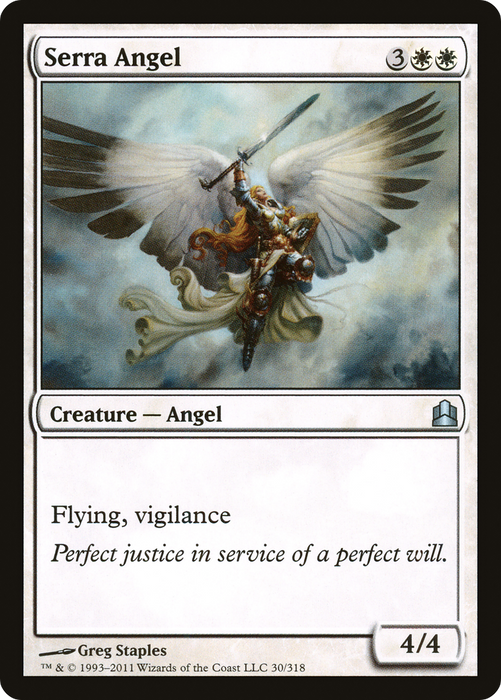 Serra Angel (CMD-030) - uncommon