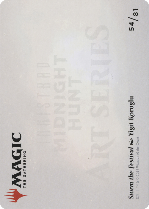 Storm the Festival // Storm the Festival (AMID-054) - common (Borderless) - Foil