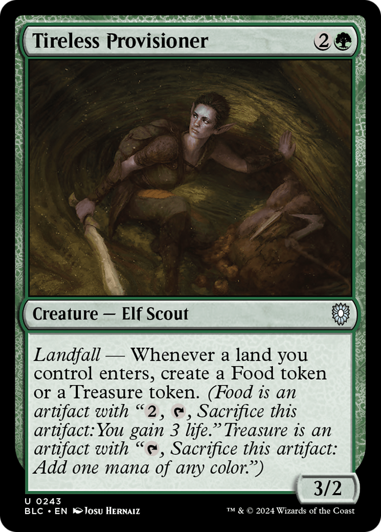 Tireless Provisioner (BLC-243) - uncommon