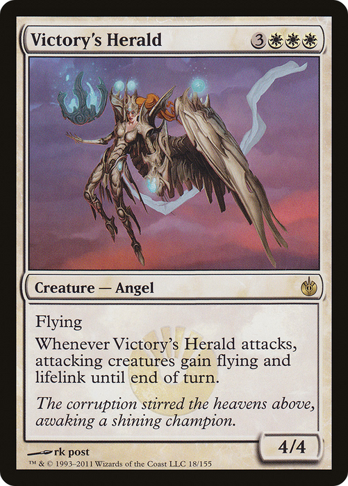 Victory's Herald (MBS-018) - rare - Foil