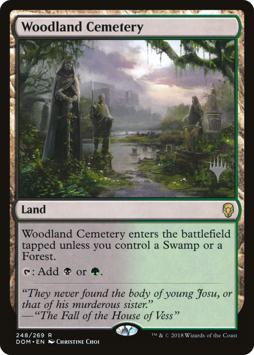 Woodland Cemetery (PPM20-248P) - rare - Foil