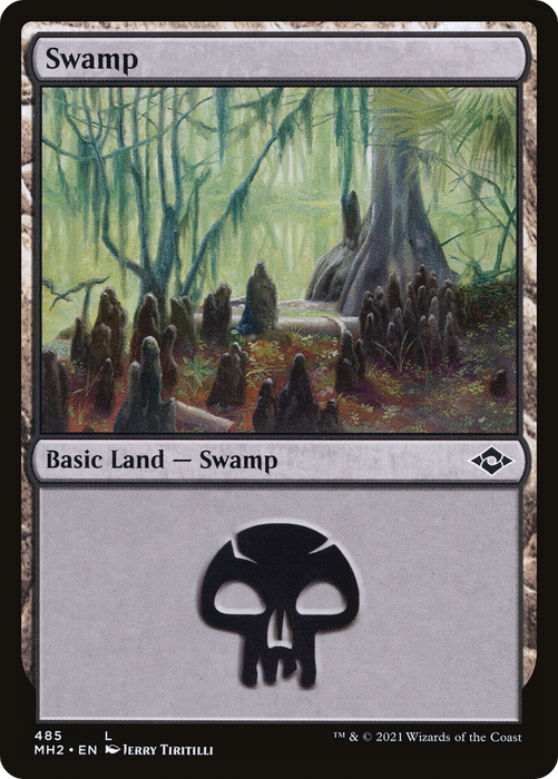 Swamp (MH2-485) - common - Etched Foil