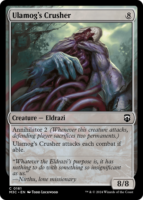 Ulamog's Crusher (M3C-161) - common - Foil