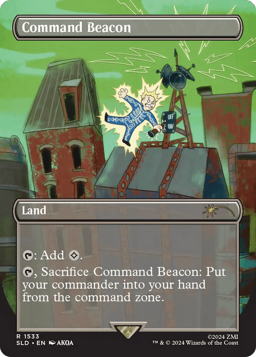 Command Beacon (SLD-1533) - rare (Borderless)