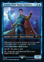 Mathise, Surge Channeler (SLD-1238) - rare / Simon, Wild Magic Sorcerer