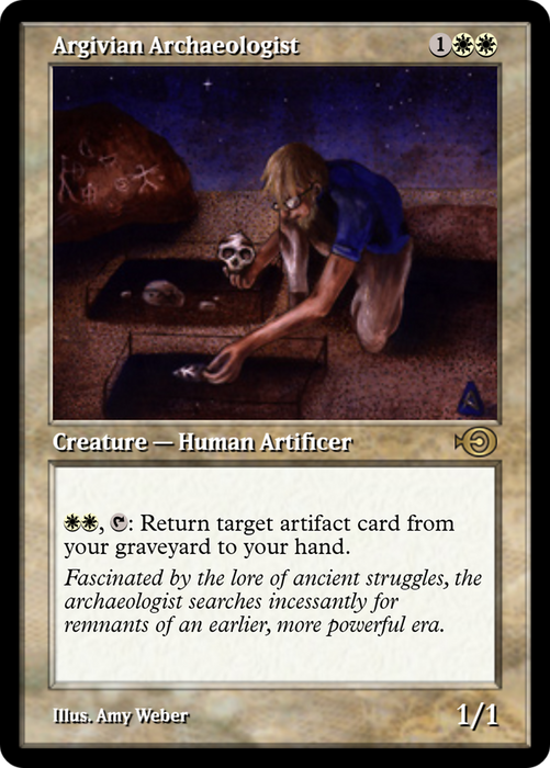 Argivian Archaeologist (PRM-219) - rare - Foil