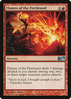 Flames of the Firebrand (M13-132) - uncommon - Foil