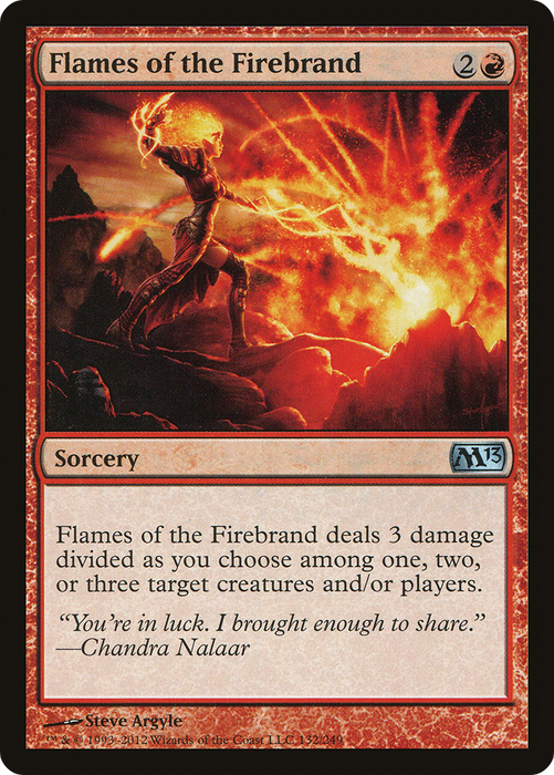 Flames of the Firebrand (M13-132) - uncommon