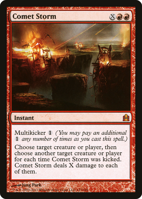 Comet Storm (CMD-117) - mythic