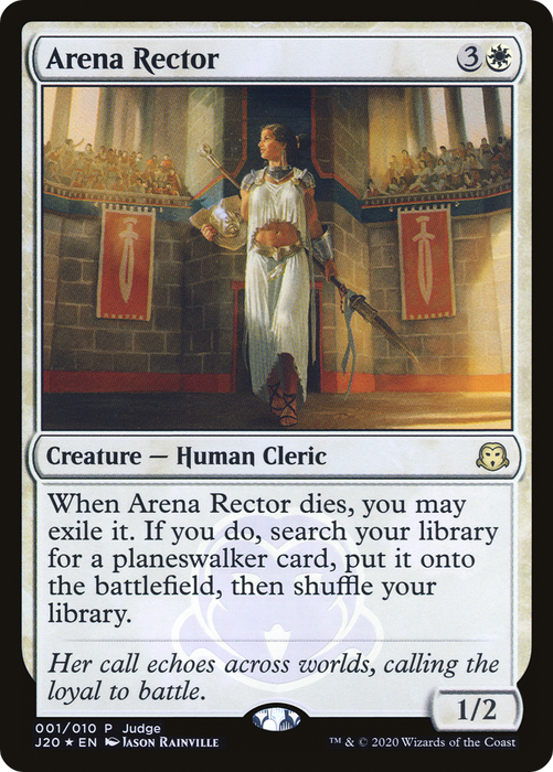 Arena Rector (JDG-001) - rare - Foil