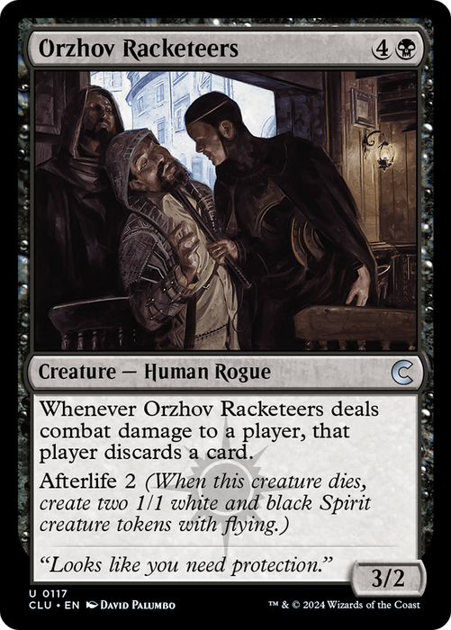 Orzhov Racketeers (CLU-117) - uncommon