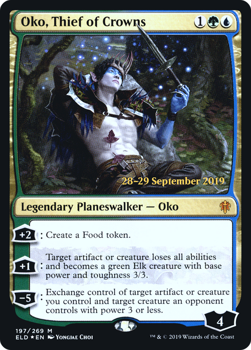 Oko, Thief of Crowns (PRE-197S) - mythic - Foil