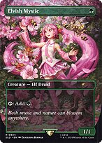 Elvish Mystic (SLD-805) - rare - Foil