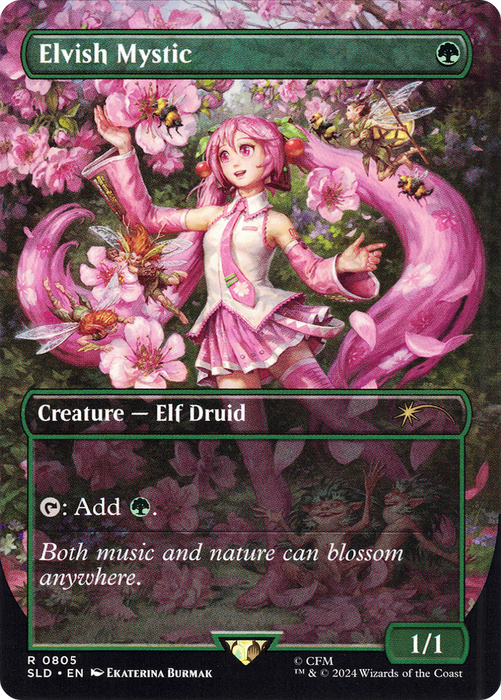 Elvish Mystic (SLD-805) - rare