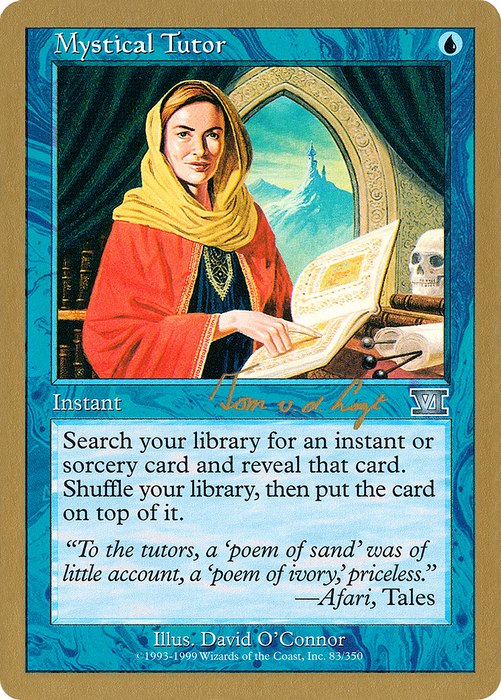 Mystical Tutor (WCD-TVDL83) - uncommon