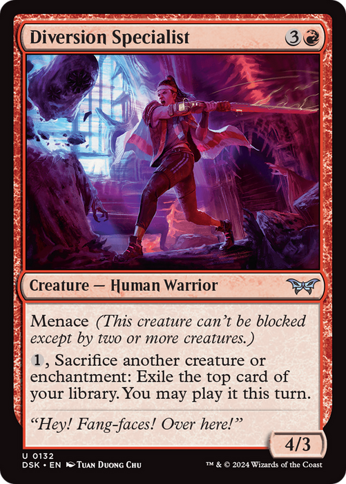 Diversion Specialist (DSK-132) - uncommon - Foil