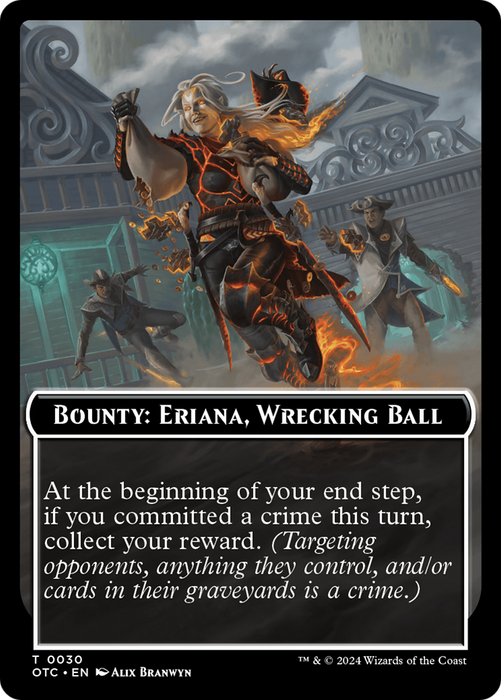 Bounty: Eriana, Wrecking Ball // Wanted! (TOTC-030) - common