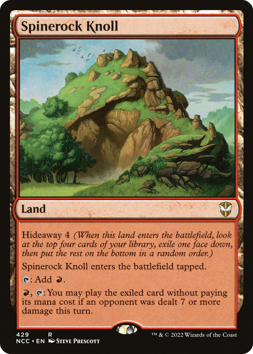 Spinerock Knoll (NCC-429) - rare