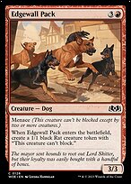 Edgewall Pack (WOE-126) - common - Foil