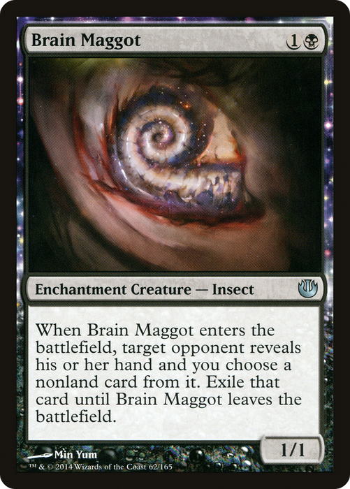 Brain Maggot (JOU-062) - uncommon: (enchantment)