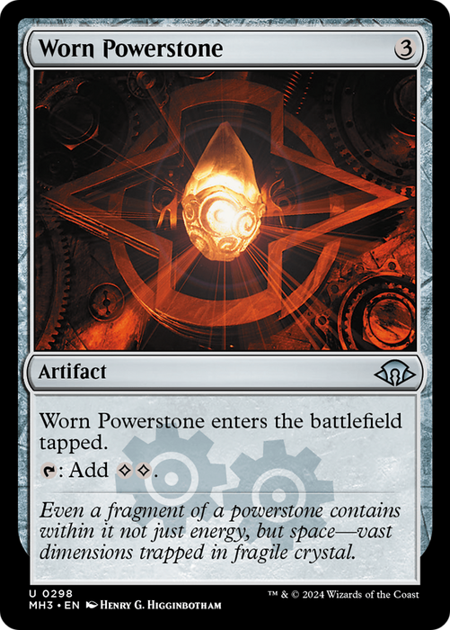 Worn Powerstone (MH3-298) - uncommon