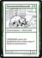 Domesticated Mammoth (CMB1-072) - rare