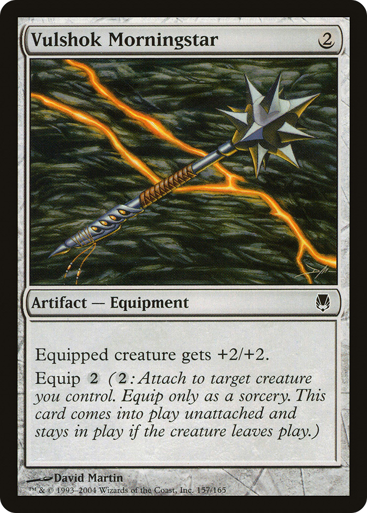 Vulshok Morningstar (DST-157) - common - Foil