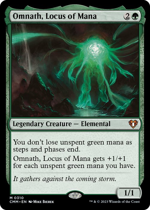 Omnath, Locus of Mana (CMM-310) - mythic - Foil