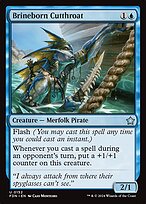 Brineborn Cutthroat (FDN-152) - uncommon - Foil