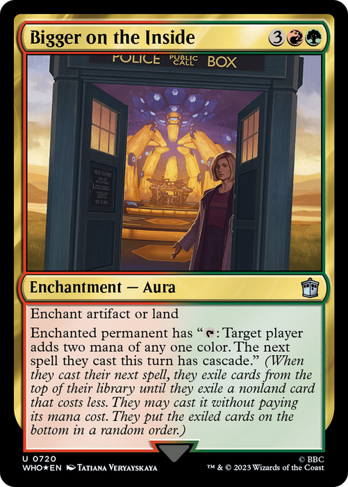 Bigger on the Inside (WHO-720) - uncommon - Foil