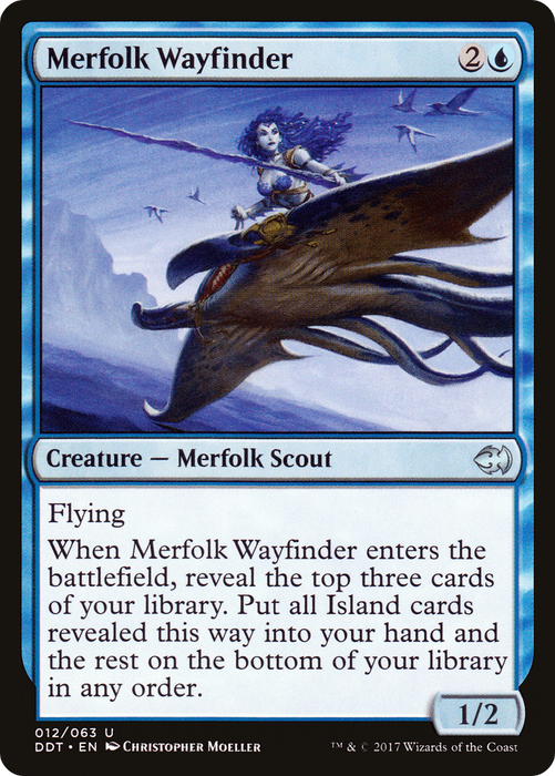 Merfolk Wayfinder (DDT-012) - uncommon