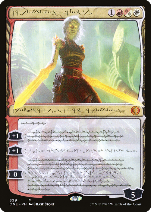 Nahiri, the Unforgiving (ONE-329) - mythic: (Showcase) - Foil