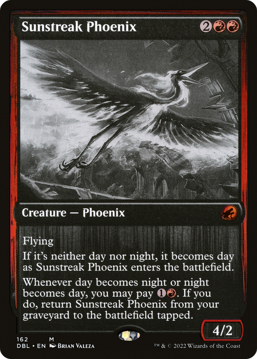 Sunstreak Phoenix (DBL-162) - mythic
