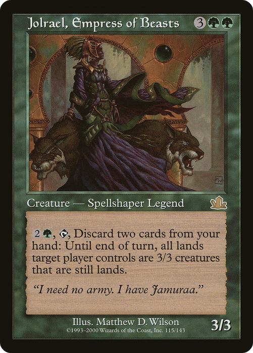 Jolrael, Empress of Beasts (PCY-115) - rare