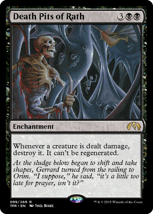 Death Pits of Rath (TPR-099) - rare - Foil