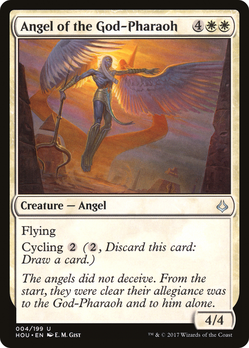 Angel of the God-Pharaoh (HOU-004) - uncommon - Foil