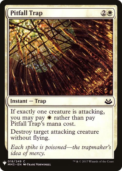 Pitfall Trap (LIST-MM3-18) - common