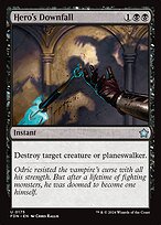 Hero's Downfall (FDN-175) - uncommon - Foil