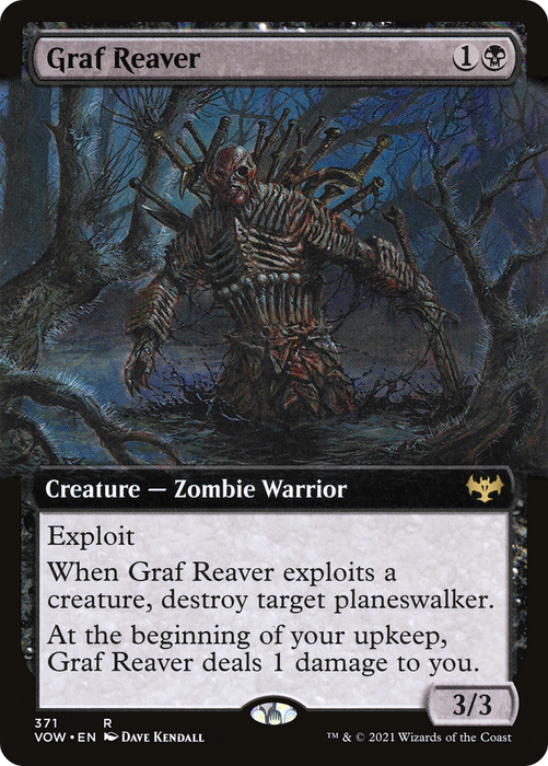 Graf Reaver (VOW-371) - rare: (Extended Art) - Foil