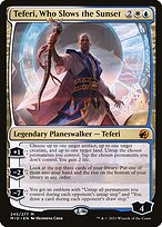 Teferi, Who Slows the Sunset (MID-245) - mythic