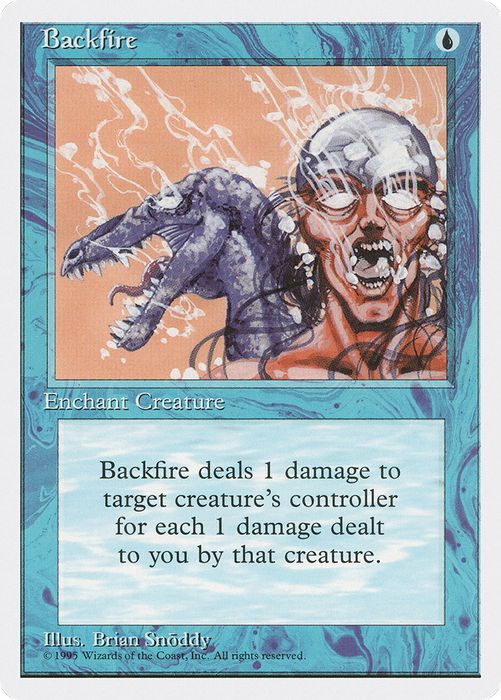 Backfire (4ED-062) - uncommon