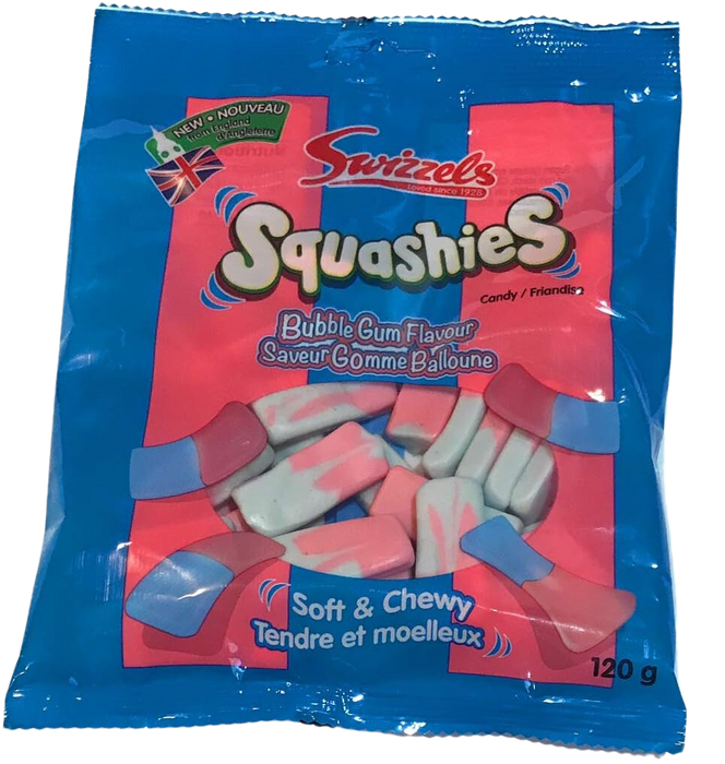 Squashies: Chewing gum flavor 160g