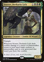 Storrev, Devkarin Lich (PPELD-219P) - rare - Foil