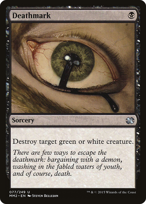 Deathmark (MM2-077) - uncommon - Foil